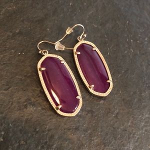 Kendra Scott Elle Earrings - Purple